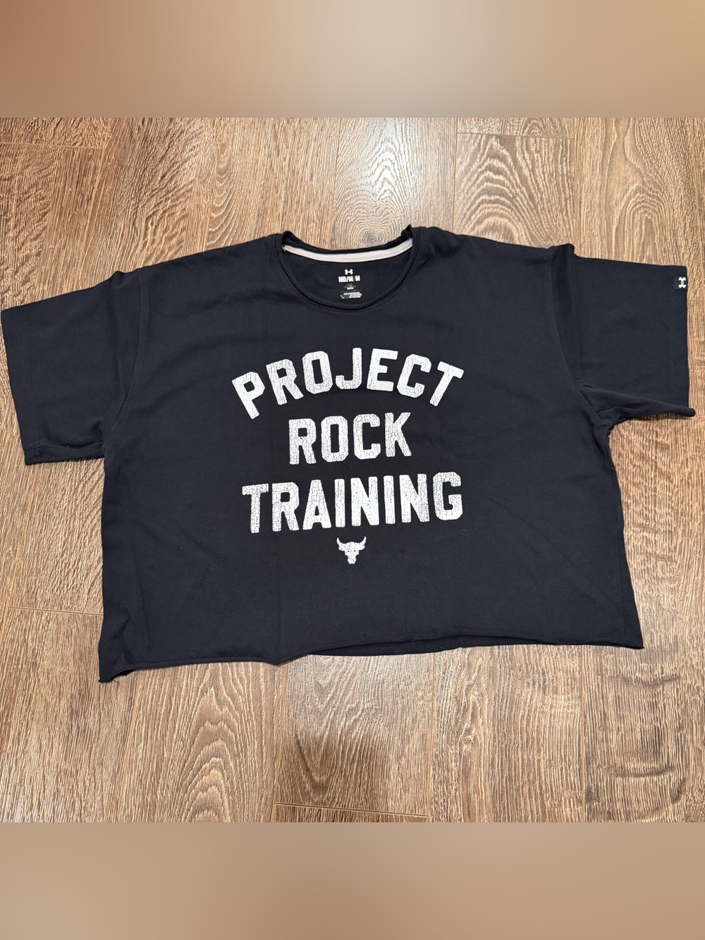 Under Armour Project Rock Training Crop Top - Picture 3 of 5